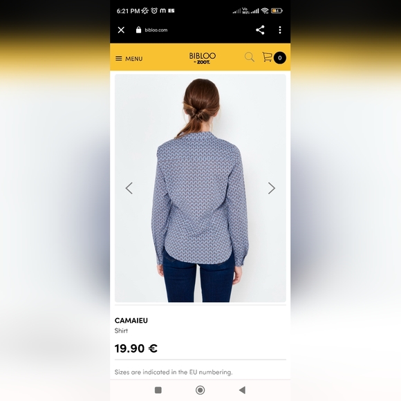 Printed Women's Shirt 💙 - Picture 15 of 16